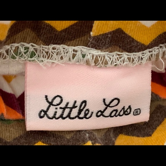 Little Lass CUTE🍁Thanksgiving 🦃outfit set - Picture 2 of 8